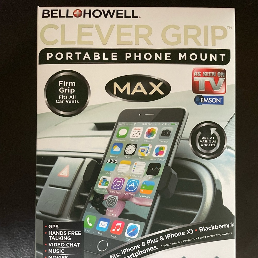 Portable phone mount